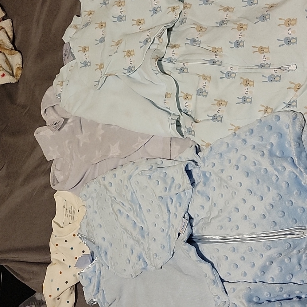 3 Halo sleepsack + carters sleeper